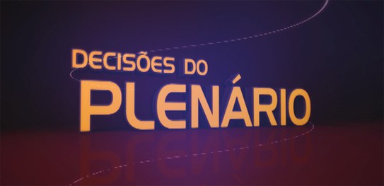 Programa Decisões do Plenário vai ao ar no final de semana