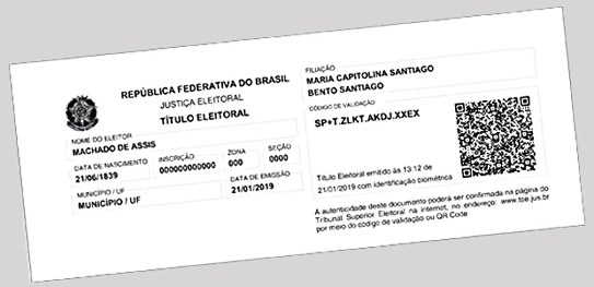 Título de eleitor em papel comum é emitido em cinco estados