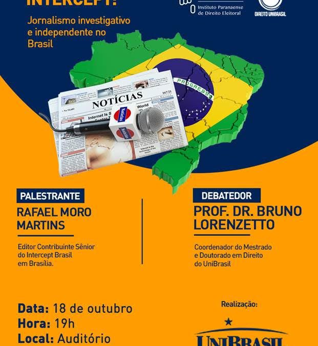 Iprade apoia debate sobre jornalismo investigativo no Brasil