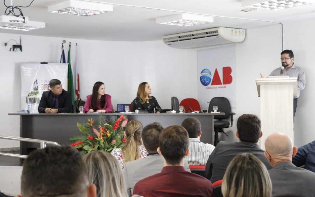 Iprade na Caravana Eleitoral da OAB do Piauí