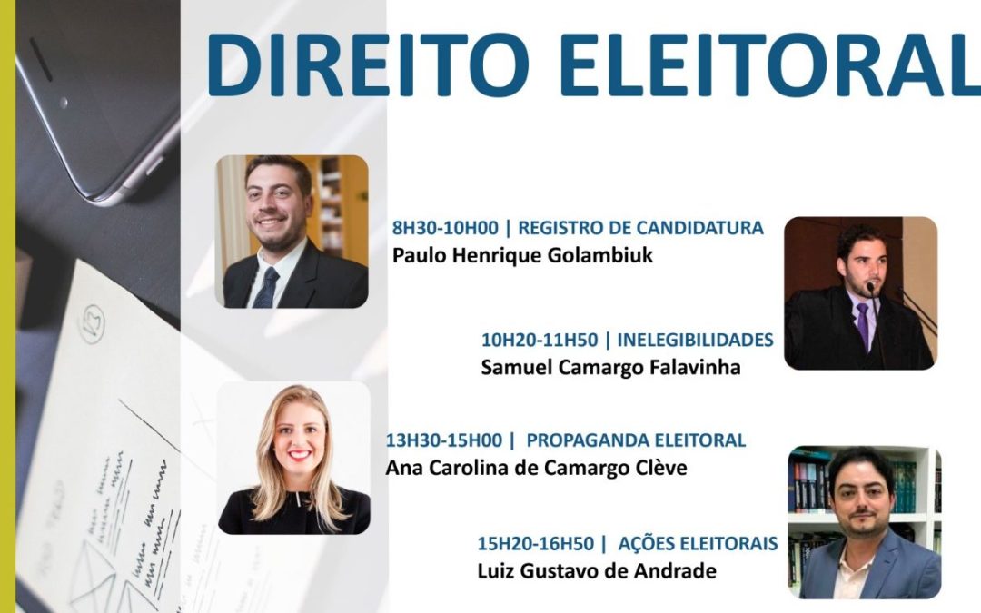 Direito Eleitoral em debate em Foz do Iguaçu