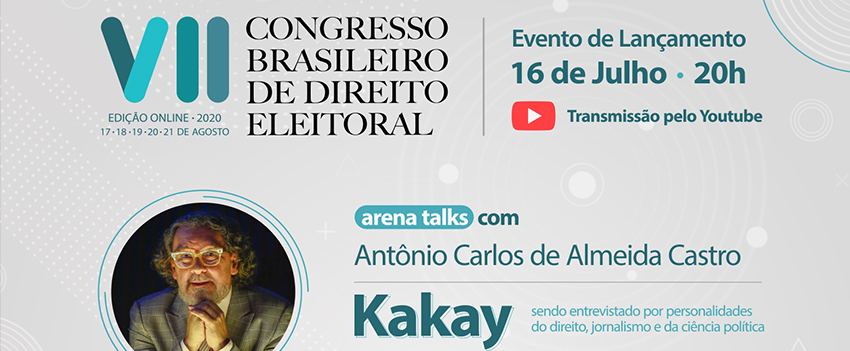 Lançamento do Congresso Brasileiro de Direito Eleitoral traz debate sobre Direito e Mídia com Kakay