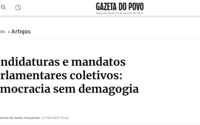 Artigo publicado na Gazeta do Povo
