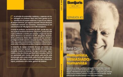 Presidente do Iprade homenageia René Dotti em artigo na Bonijuris