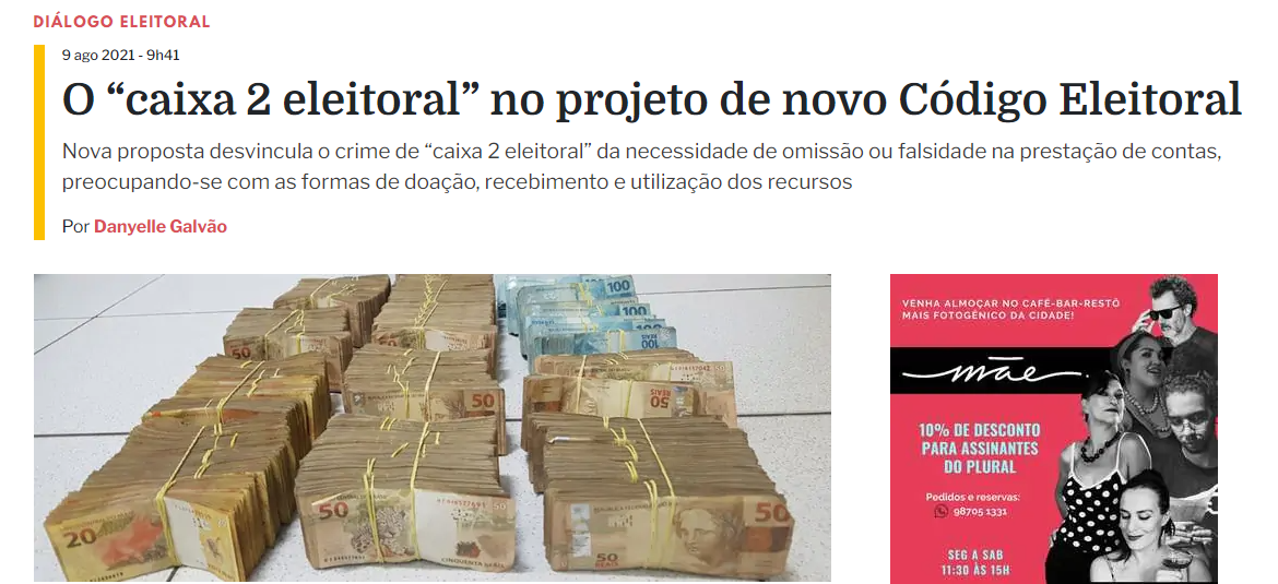 caixa 2 eleitoral