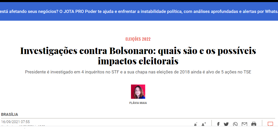 Secretário-geral do Iprade concede entrevista para o portal Jota