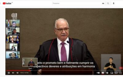 “Paz e segurança nas eleições de 2022”, almeja o ministro Fachin, novo presidente do TSE