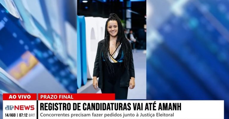 Nahomi Helena esclarece etapas do registro de candidaturas em entrevista à Jovem Pan News Paraná